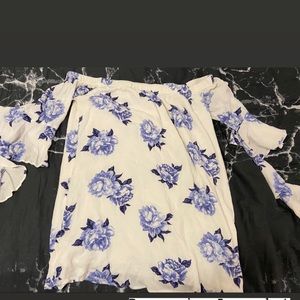 Off the shoulder dress